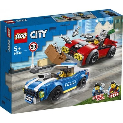 LEGO City Police - Arest pe autostrada al politiei 60242, 185 piese