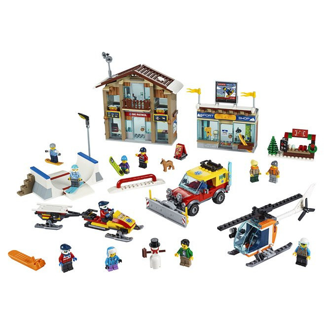 LEGO CITY TOWN SKI RESORT 6+
