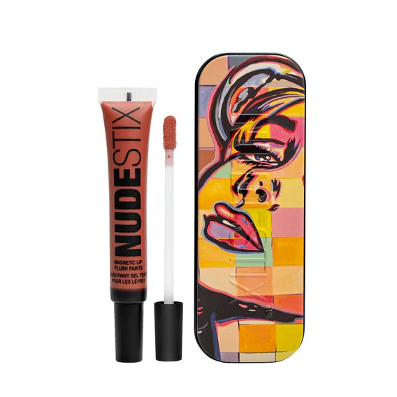 Luciu de buze, Hot Paprika, Magnetic Lip Plush Paints, Nudestix, 10 ml
