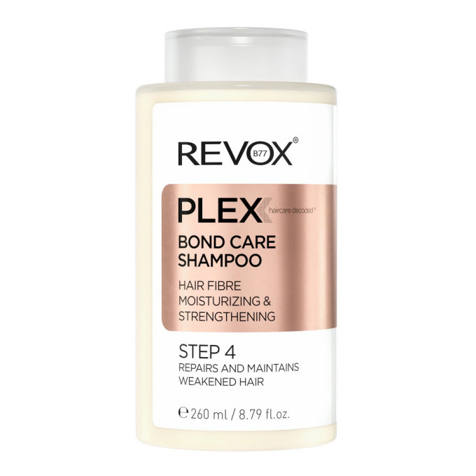 Șampon hidratant, Plex Bond Care Shampoo Step 4, Revox, 260ml