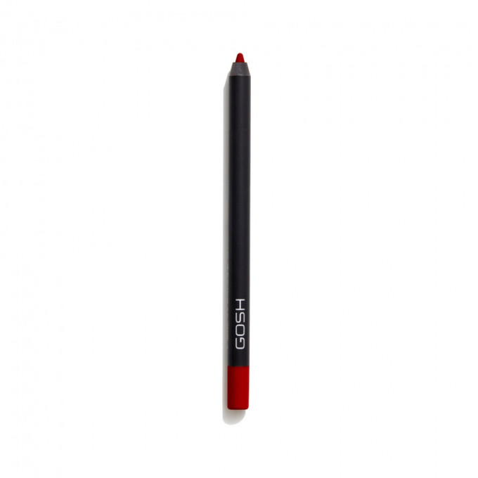 Creion de buze 016 The Red, Velvet Touch Lipliner Waterproof, Gosh, 1.2g