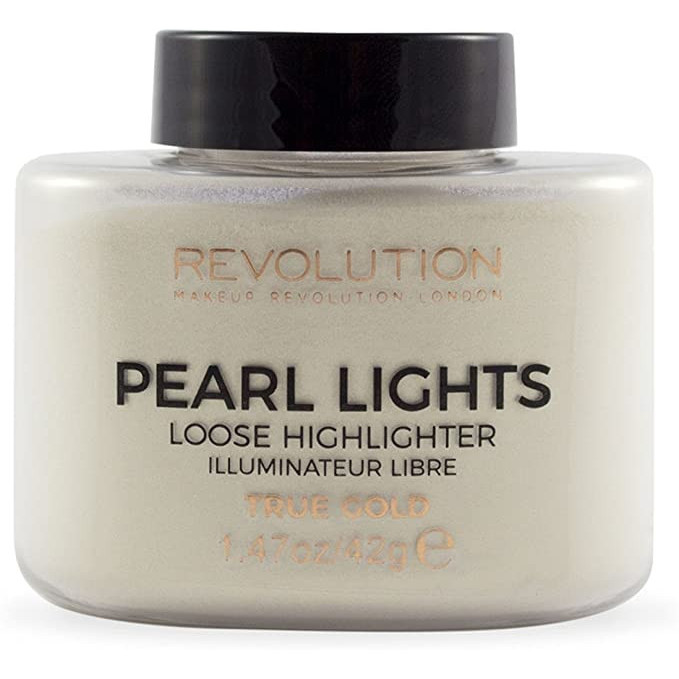 Iluminator Pearl Lights, True Gold, 25 g, Makeup Revolution