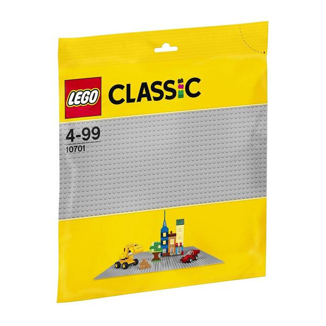 LEGO CLASSIC, Placa de baza gri, 10701