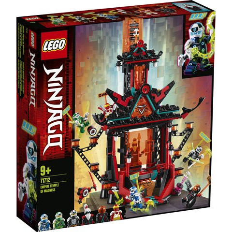 LEGO NINJAGO - Templul de nebunie al Imperiului 71712, 810 piese