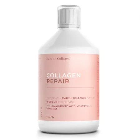 Colagen Lichid Repair cu Acid Hialuronic + Vitamine + Minerale 10.000 mg, Swedish Collagen, 500 ml