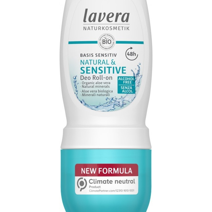 Deodorant roll-on BIO Natural Sensitiv 48h, Basis Sensitiv - LAVERA