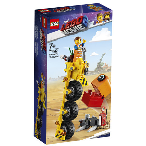LEGO Movie 2, Tricicleta lui Emmet, 70823, 7+