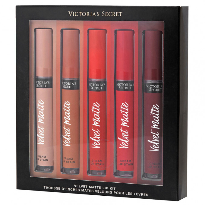 Ruj lichid mat, Velvet Matte Cream Lip Kit, Victoria`S Secret, 5*3.1g