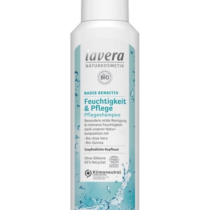Sampon hidratare si ingrijire pentru scalp sensibil Basis Sensitiv, LAVERA, 250 ml
