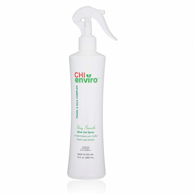 Spray pentru par Chi Enviro Pearl & Silk Complex Stay Smooth, 355ml