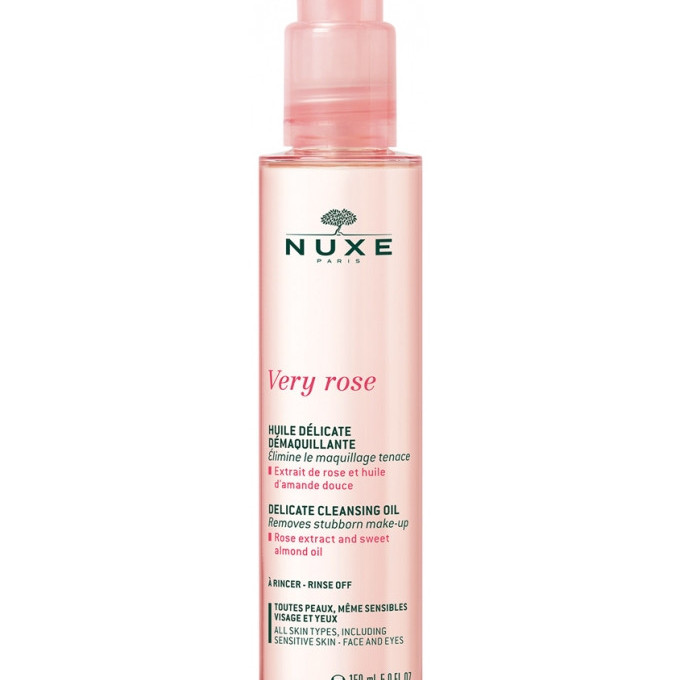 Ulei demachiant Very Rose, Nuxe, 150 ml