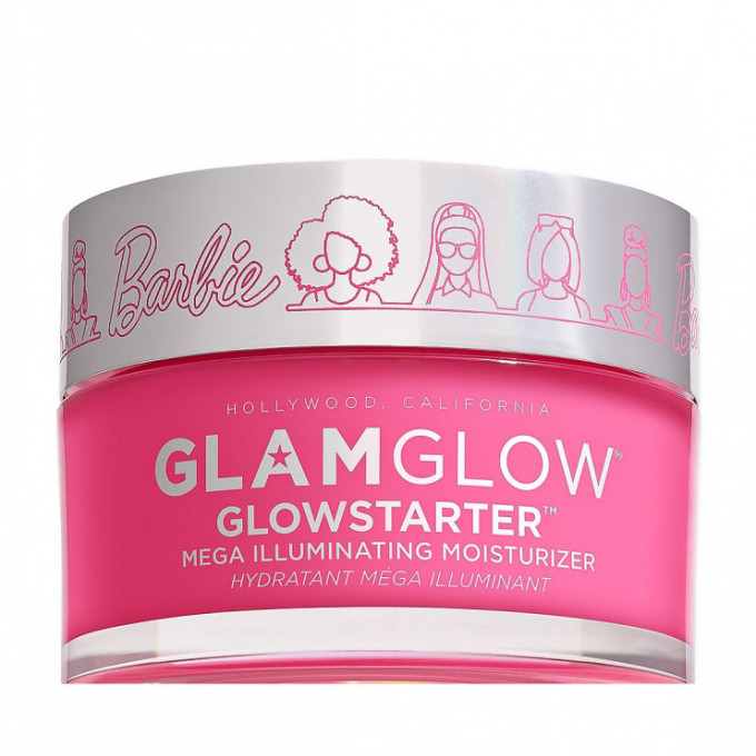 Cremă hidratantă iluminatoare Barbie Glowstarter, Glamglow, 50g
