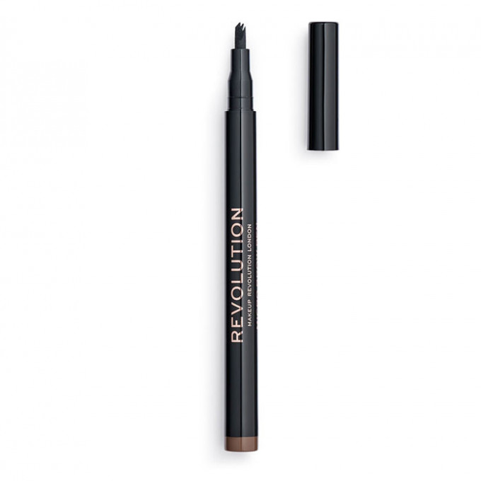 Micro Brow, Creion pentru sprancene, Medium, 1 ml, Makeup Revolution