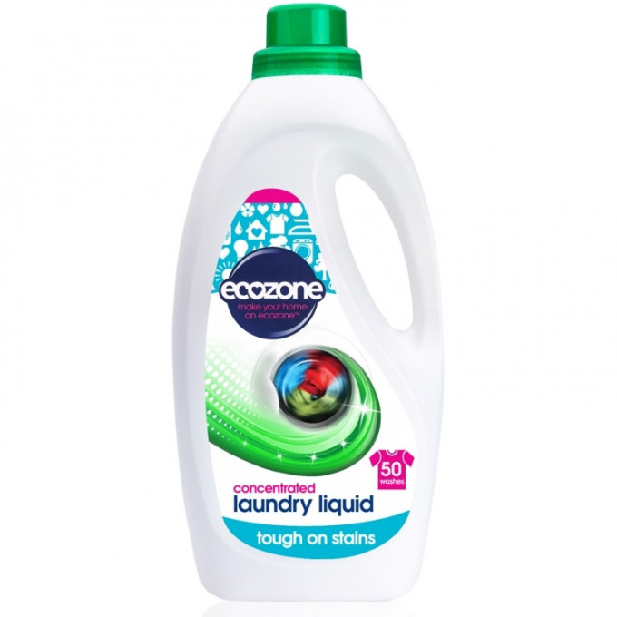 Detergent concentrat pt. rufe, Ecozone, aroma Fresh, 50 spalari, 2 L
