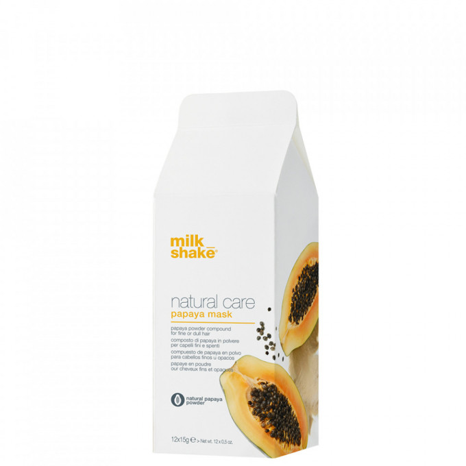 Masca pentru par Milk Shake Natural Care Papaya, 12x15gr