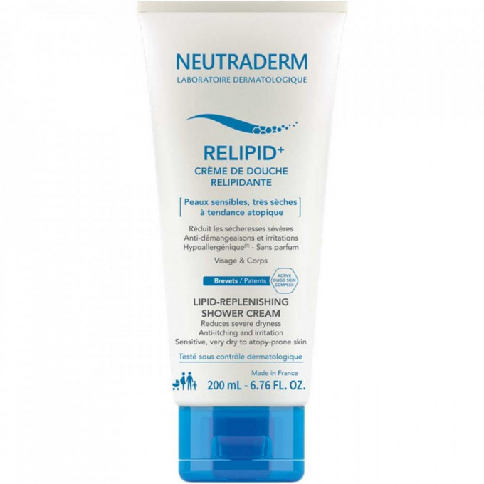 Neutraderm RELIPID+ Cremă de duș relipidizantă 200ml