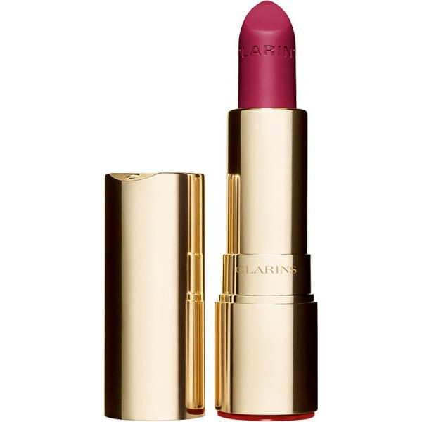 Ruj 733V Soft Plum, Joli Rouge Velvet Matte & Moisturizing Long Wearing Lipstick, Clarins, 3.5g