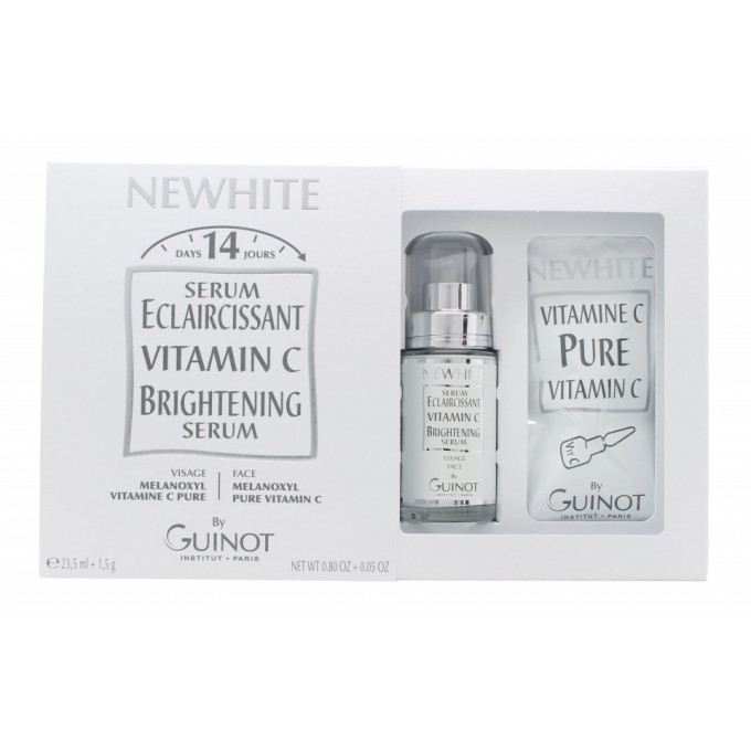 Ser iluminator cu vitamina C, Newhite Brightening Serum Vitamin C, Guinot, 25ml