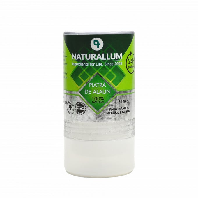 Deodorant Piatra de Alaun, Naturallum 120 g