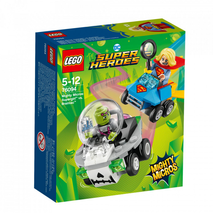 LEGO® Super Heroes Mighty Micros: Supergirl™ contra Brainiac™ 76094