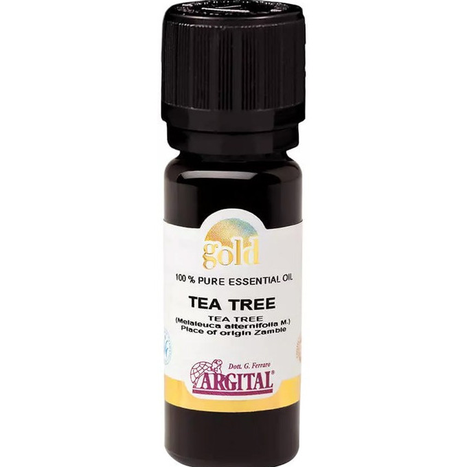 Ulei esential din arbore de ceai Melaleuca, 10 ml Argital Gold
