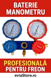 Pressure gauge for freon R134A, R404A, R32, R410A air conditioning systems