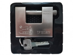 Lacat top security de santier cu tija solida din material de inalta calitate, 84mm