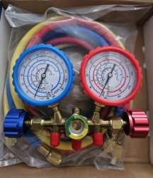 Baterie manometru freon R134A R404A R407C R22 - Img 4