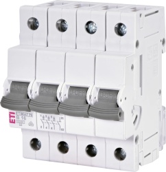 Disjunctor miniatural ETIMAT P6 3p+N B16