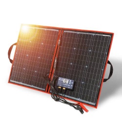 Panou solar monocristalin portabil 200W 50Wx4 – set cu controller inclus energie solară
