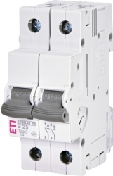 Siguranta automata dubla, curba B 25A ETI