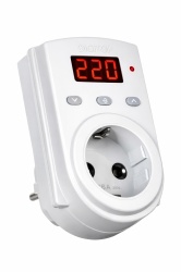 Releu Protecție Tensiune cu Priză 16A DIGITOP VP-16AN – Protecție Inteligentă pentru Electrocasnice - Img 3