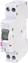 Siguranta automata diferentiala RCBO KZS-UNI 20A/30mA, TIP A, Curba B ETI