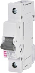Siguranta automata ETI, 32A, 1P, curba declansare B, curent de rupere 6kA