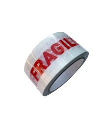Bandă Adezivă Imprimată Fragil – 48 mm x 60 m | Vizibilă, Rezistentă și Perfectă pentru Ambalare Profesională