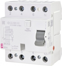 Diferențial RCCB tip B 63/0.03 soluția sigură pentru încărcare EV și tablouri electrice