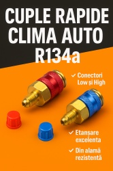 Car air conditioning quick couplers r134a