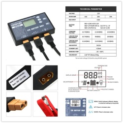 Portable monocrystalline solar panel 200W (50Wx4pc), Controller included - Img 3