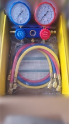 Set Pompa de vid aer conditionat , cu set de manometru freon + ulei pompa vid