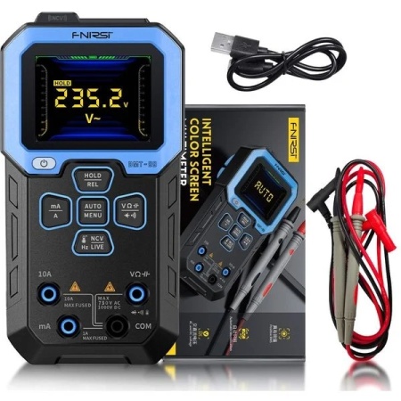 FNIRSI DMT-99 Multimetru digital inteligent 10 în 1 cu afișaj color - Img 5