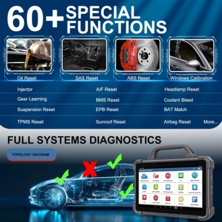 Launch original X-431 PAD7 PADVII elite Tester Auto Profesional pentru programari, codare online și calibrare ADAS - Img 3