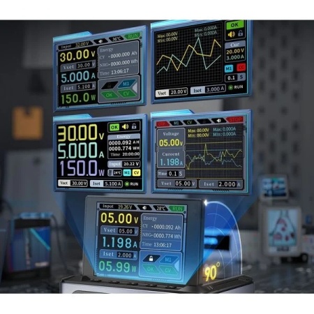 FNIRSI DPS150 Sursă de curent continuu de laborator cu afișaj digital, 30V, 5A - Img 6