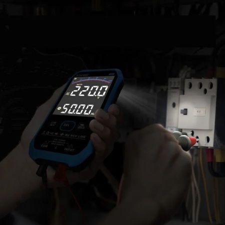 FNIRSI S1 Smart Multimetru digital inteligent 8 în 1 cu afișaj color - Img 3