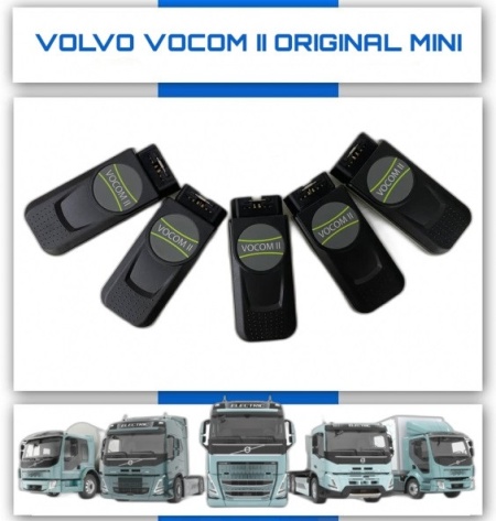 Tester profesional Camioane si Utilaje Volvo/Renault VOCOM II Mini Original - Img 2