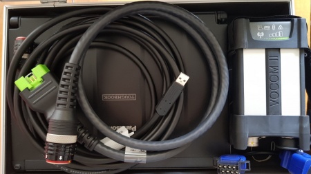 Tester profesional Camioane si Utilaje Volvo/Renault VOCOM II Original - Img 3
