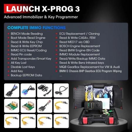 Launch X431 IMMO PLUS Key Programari Chei, Functii Immo avansate, Codari si functii speciale - Img 3