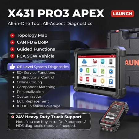 Launch X431 PRO3 APEX - Img 7