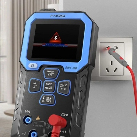 FNIRSI DMT-99 Multimetru digital inteligent 10 în 1 cu afișaj color - Img 3