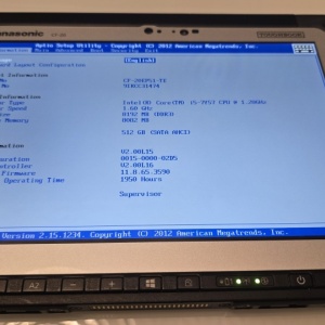 Tableta Panasonic Toughbook CF-20 - CPU i5 Gen 7 - Img 2