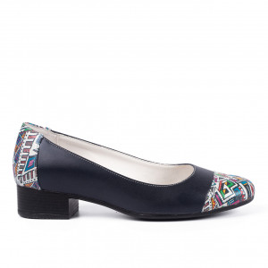 Pantofi eleganti dama 236 albastru - Img 1